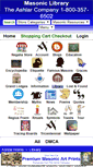 Mobile Screenshot of masoniclibrary.com